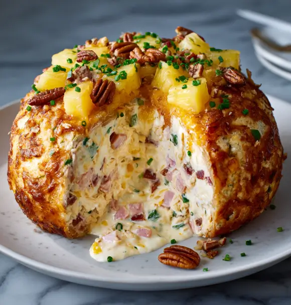 Heavenly Pineapple Cheeseball