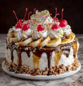 banana split fluff