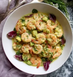 shrimp avocado salad