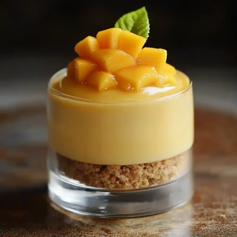 Creamy Mango Mousse