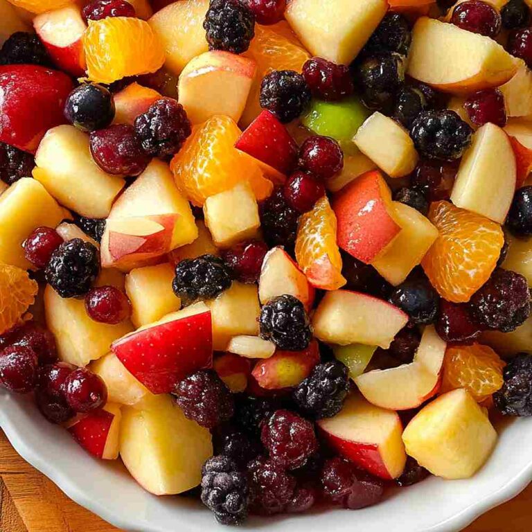 Delicious Fall Fruit Salad