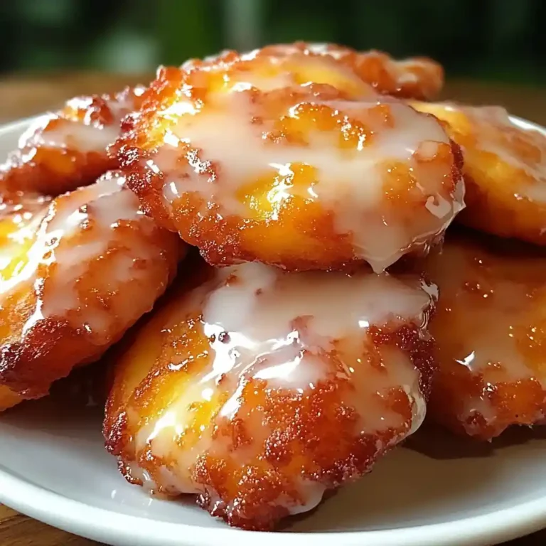 Fresh Peach Fritters