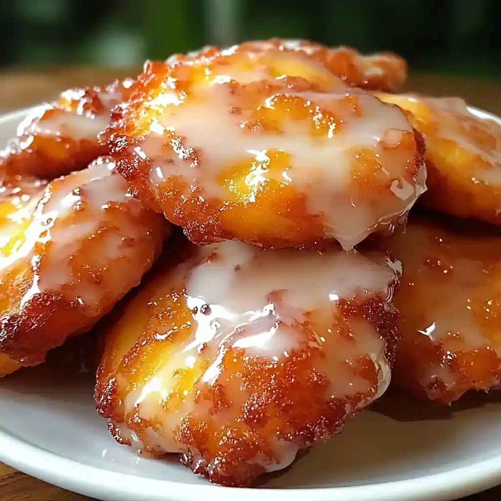 Fresh Peach Fritters