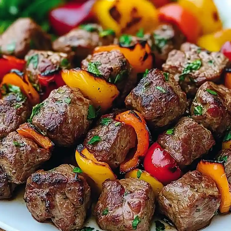 Greek Beef Kebabs