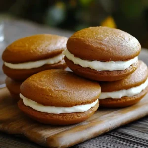 Pumpkin Whoopie Pies