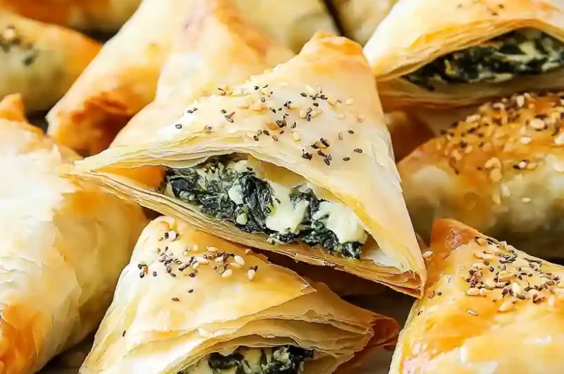 Easy Spanakopita Recipe (Greek Spinach Pie)