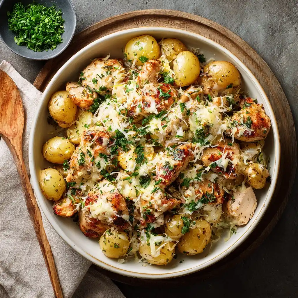 30-Min Prep Garlic Parmesan Chicken