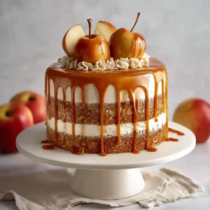 30-Minute Irresistible Caramel Apple Spice Cake!