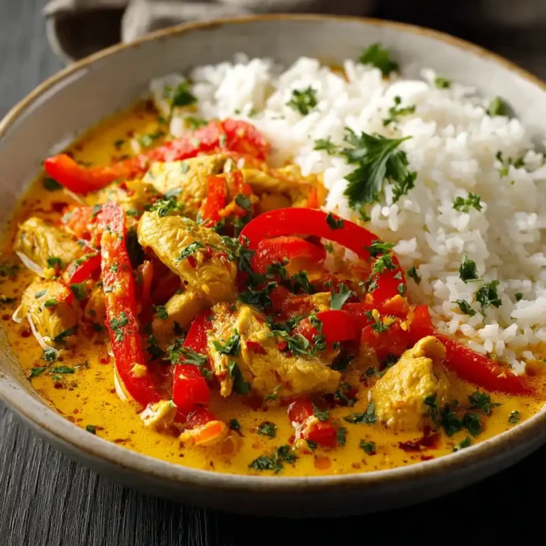 Chicken And Bell Pepper Stew