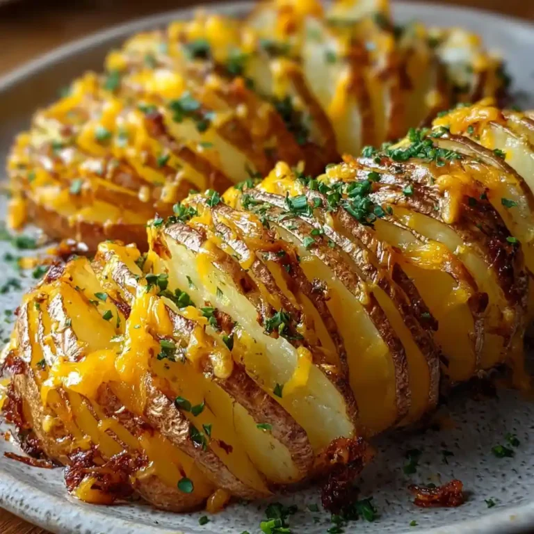 Classic Sliced Baked Potatoes