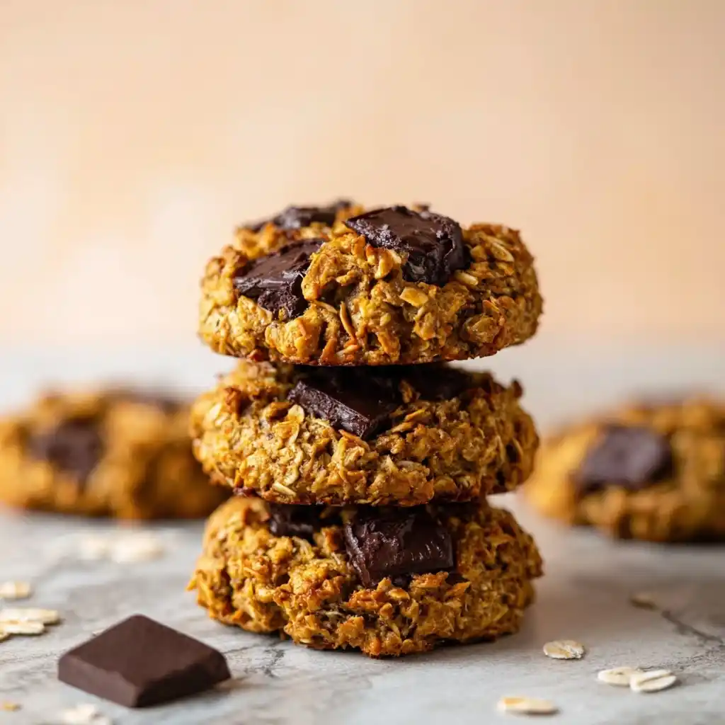 Healthy Pumpkin Oat Cookies