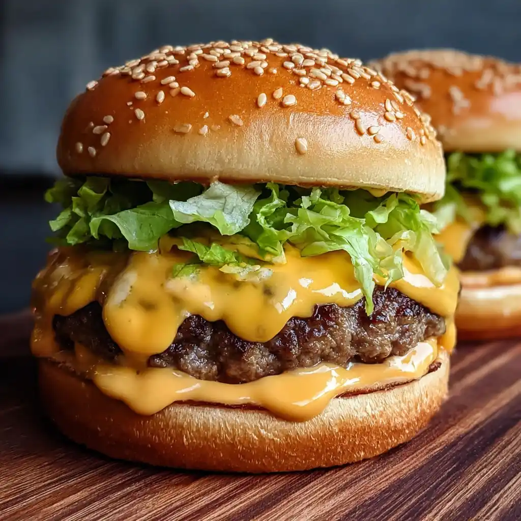 Mini Big Mac Cheeseburgers