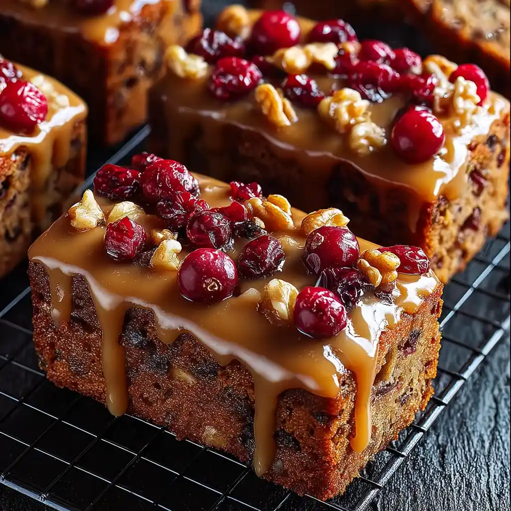 Mini Fruitcake Loaves