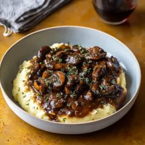 30-Minute Vegan Feast: Mouthwatering Mushroom Bourguignon