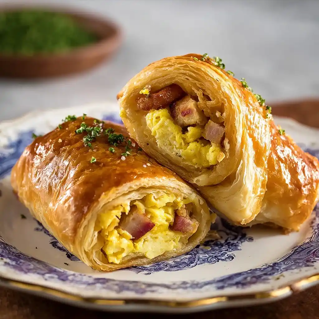 Sausage Egg Breakfast Roll-Ups