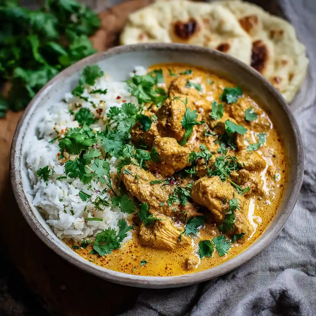 Slow Cooker Chicken Korma