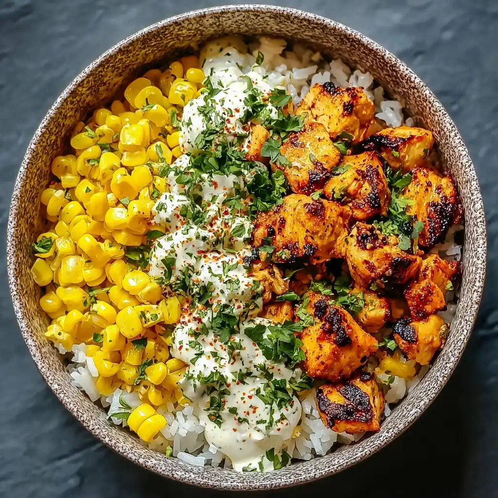 Street Corn Chicken Bowl