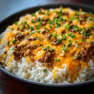 Quick & Easy Beef and Rice Skillet Recipe