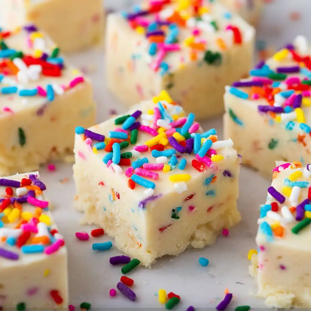 Birthday Cake Fudge