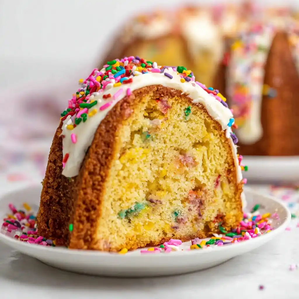 Copycat Birthday Bundt Cake