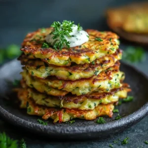 Crispy Zucchini Fritters – High Protein and Guilt-Free Treat