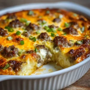 5-Step High Protein Low Carb Philly Cheesesteak Casserole