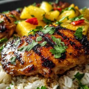 Pineapple Chicken and Rice: A Tropical One-Pan Wonder