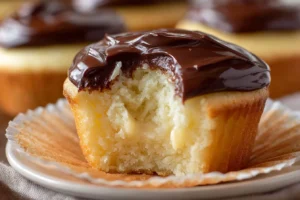 Boston Cream Pie Cupcakes