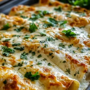 Creamy White Chicken Enchiladas That Comfort Your Cravings