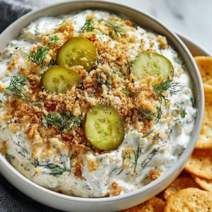 Irresistibly Creamy Fried Pickle Ranch Dip You’ll Love