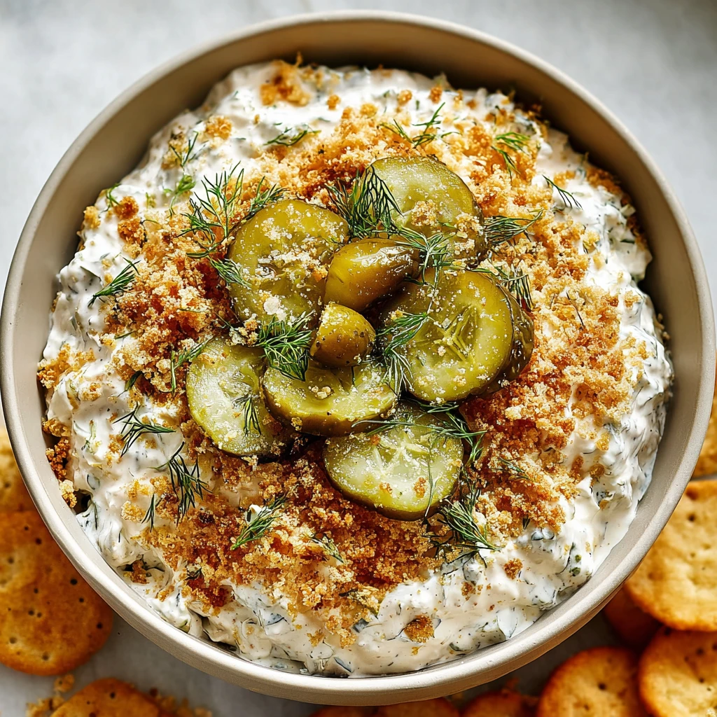 Best Fried Pickle Ranch Dip Recipe Creamy Fried Pickle Dip Homemade How To Make Fried Pickle Ranch Dip Low Carb Fried Pick...