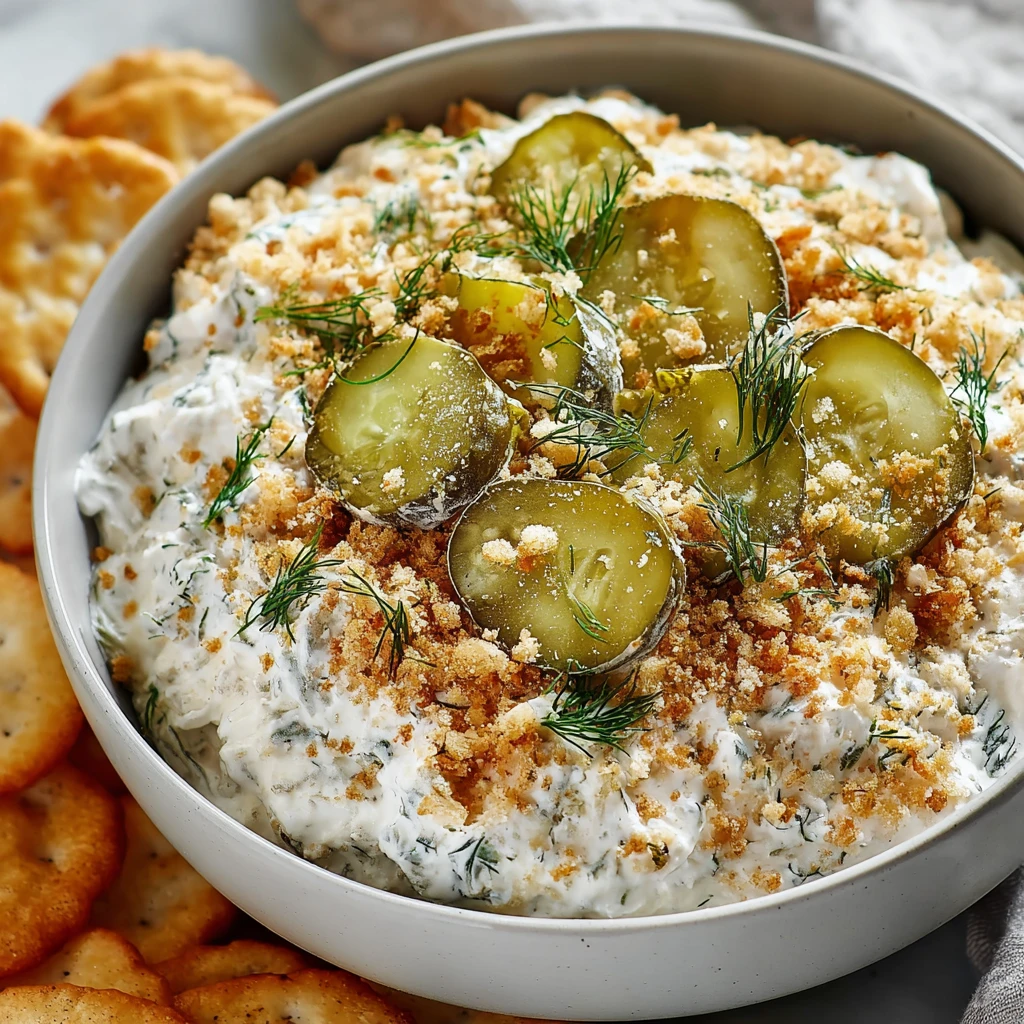 Best Fried Pickle Ranch Dip Recipe Creamy Fried Pickle Dip Homemade How To Make Fried Pickle Ranch Dip Low Carb Fried Pick...