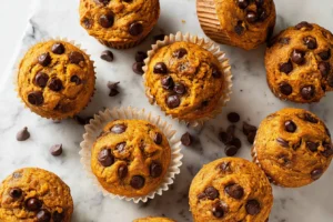 Pumpkin Chocolate Chip Muffins