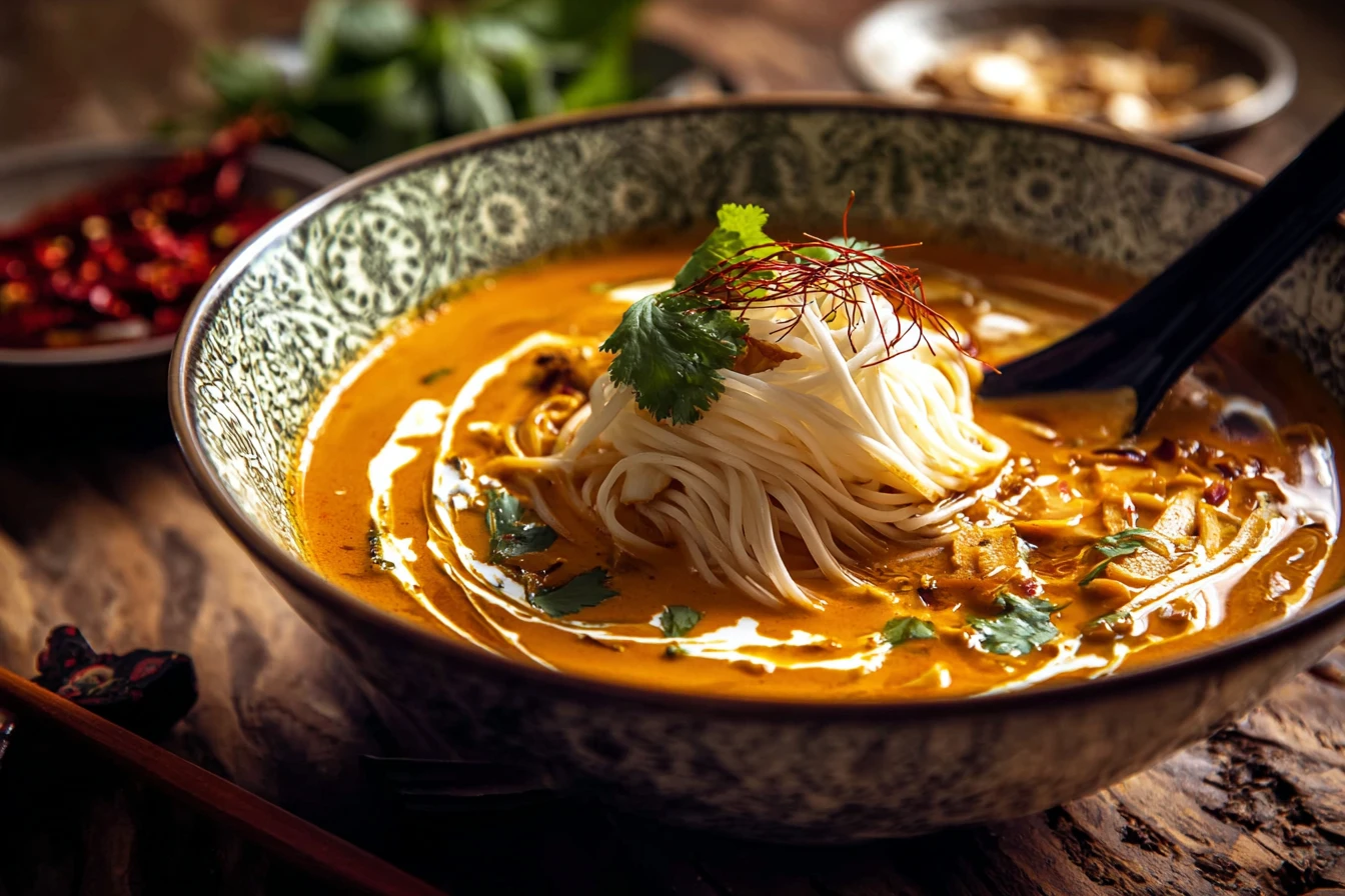 Best Thai Red Curry Chicken Noodle Soup Recipe Homemade Thai Red Curry Noodle Soup Where To Find Thai Red Curry Chicken So...