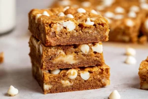 Brown Butter Pumpkin Blondies