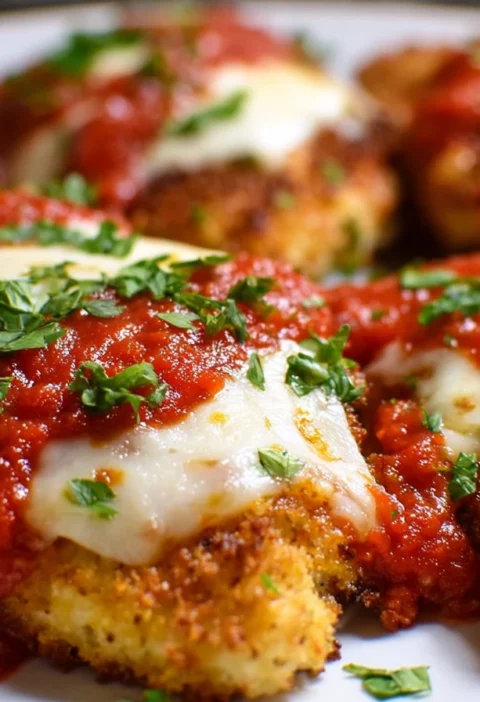Easy Air Fryer Chicken Parmesan Recipe Healthy Air Fryer Chicken Parmesan Keto Air Fryer Chicken Parmesan Gluten-free Air ...