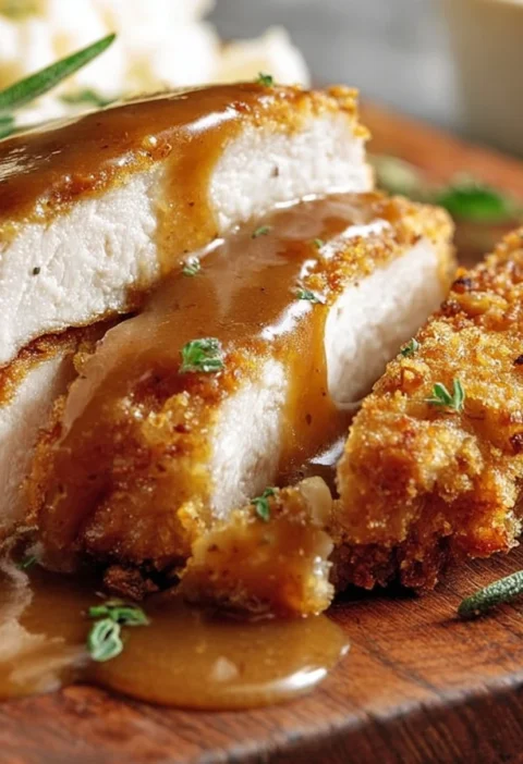Easy Country Fried Chicken Recipe Best Southern Fried Chicken Batter Homemade Country Fried Chicken Gravy Crispy Skin Coun...
