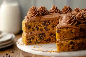 Pumpkin Chocolate Chip Cake