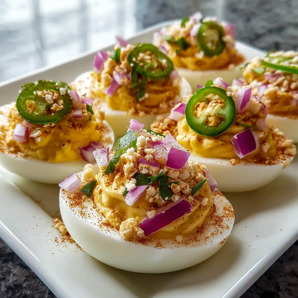 Elote Deviled Eggs Recipe Spicy Deviled Eggs With Corn Mexican Street Corn Deviled Eggs How To Make Elote Deviled Eggs Bes...