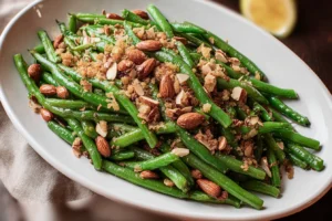 Green Bean Almondine