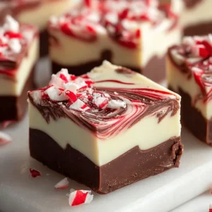 Peppermint Swirl Fudge: Melt-in-Your-Mouth Holiday Joy