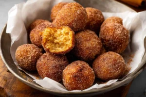 Pumpkin Donut Holes