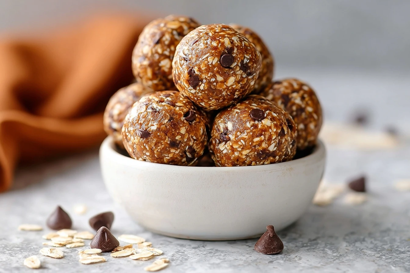 Pumpkin Protein Balls Gluten Free Recipe Easy Pumpkin Seed Protein Balls Vegan Pumpkin Protein Balls Recipe No-bake Pumpki...