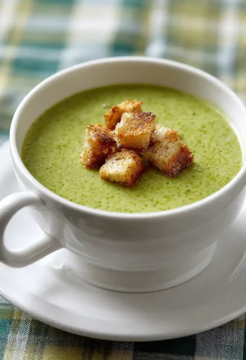 Best Cream Of Broccoli Soup Recipe Easy Cream Of Broccoli Soup Homemade Healthy Cream Of Broccoli Soup Low Calorie Creamy ...