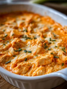 Irresistible Buffalo Chicken Dip with Canned Chicken