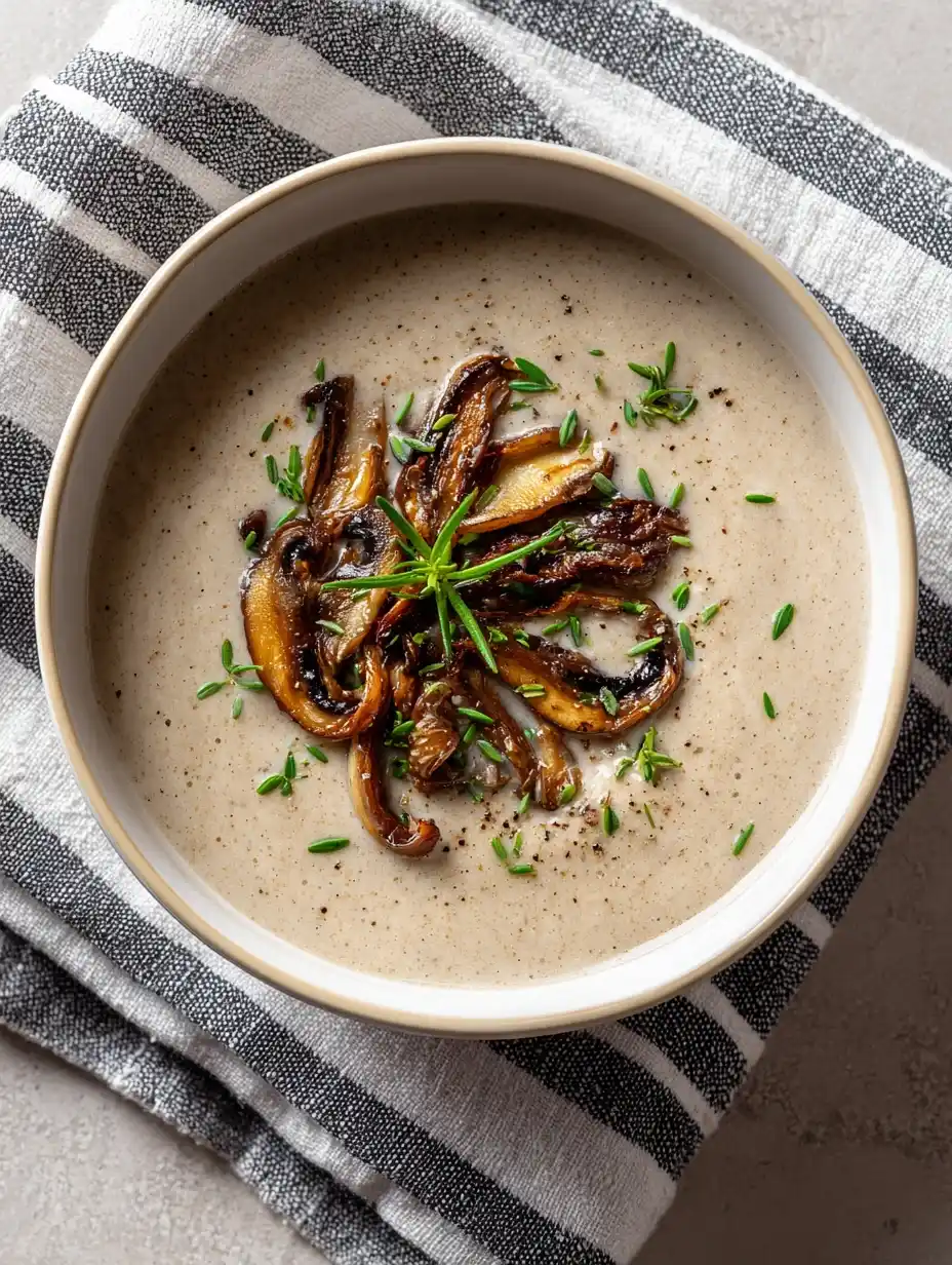 Chef Johns Creamy Mushroom Soup
