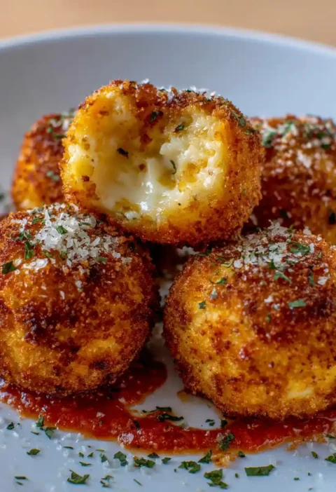 Oven-baked Chicken Parmesan Meatballs Recipe Juicy Chicken Parmesan Meatballs Tutorial Cheesy Chicken Parmesan Meatballs G...