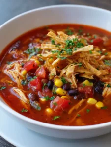 Chicken Tortilla Soup: A Comforting Dish for Cozy Nights