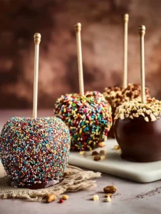 Chocolate apples