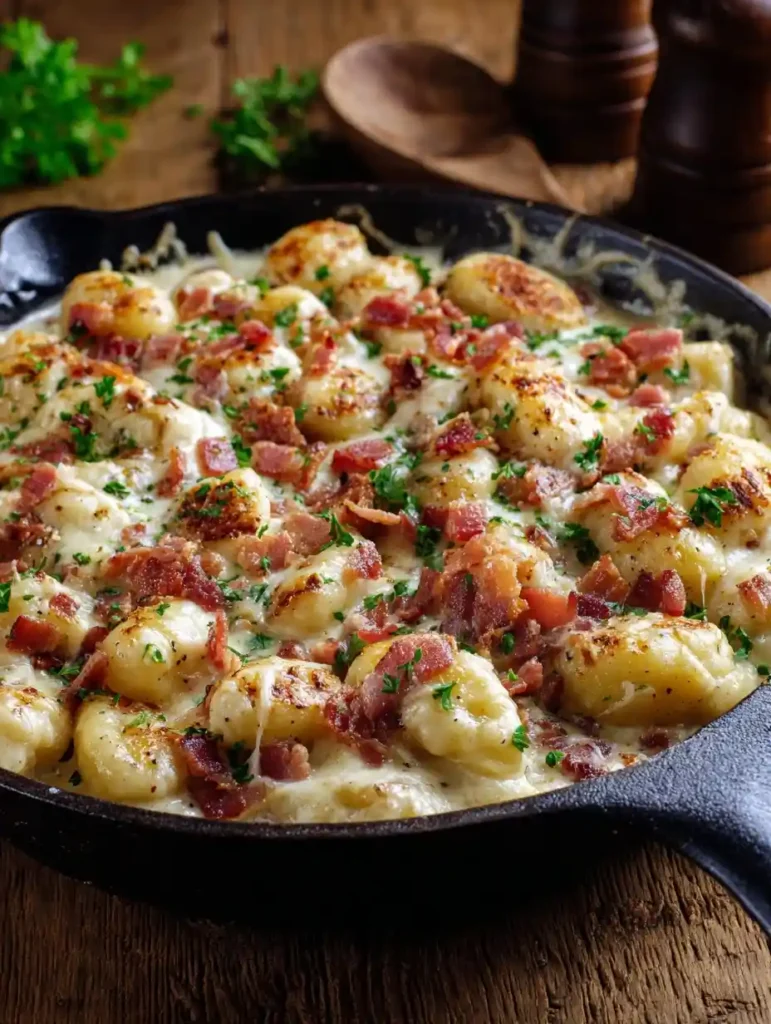 Creamy Crack Chicken Gnocchi Recipe One Pot Crack Chicken Gnocchi Best Cheesy Chicken Gnocchi Homemade Creamy Chicken Gnoc...